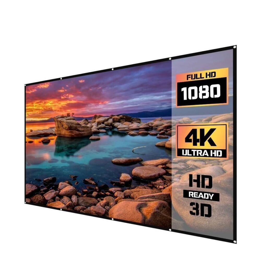 Merkury Project It Premium Projection Screen